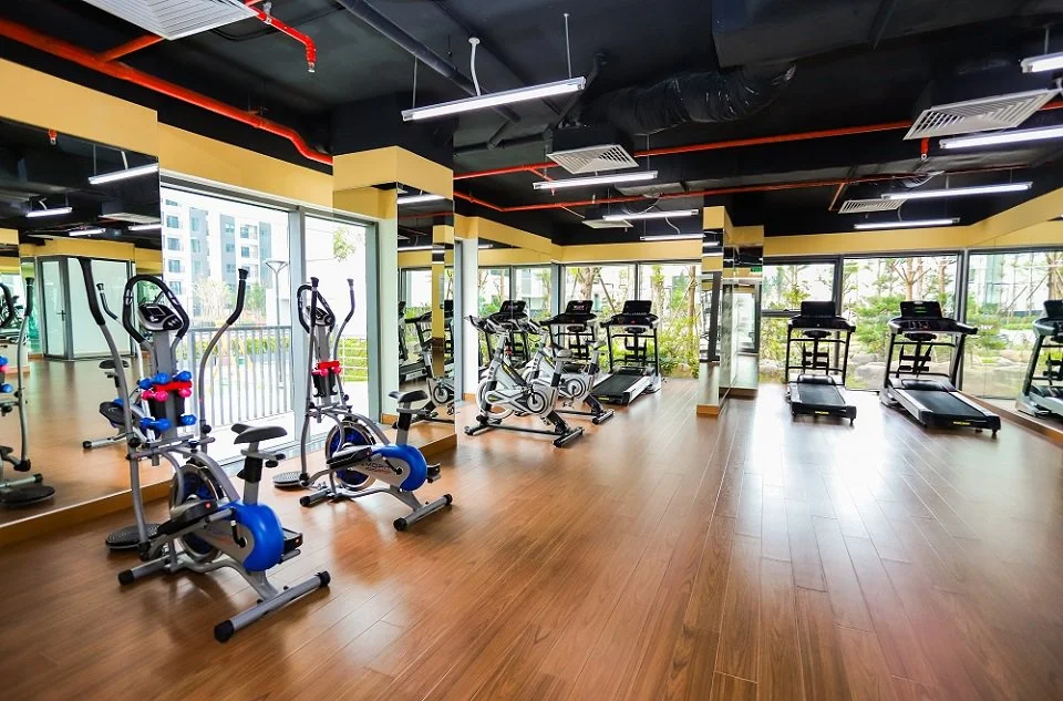 Phòng Gym chung cư The Zen Residence