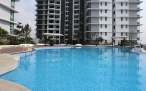 Bể bơi the zen residence