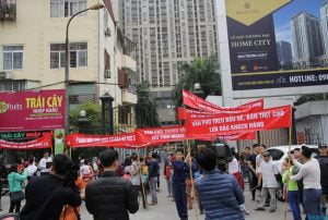 tranh chap tai cac du an chung cư