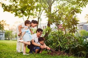 Không gian xanh cho trẻ tại Gamuda Garden