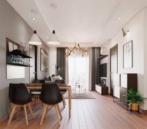 Nội thất chung cư the zen gamuda