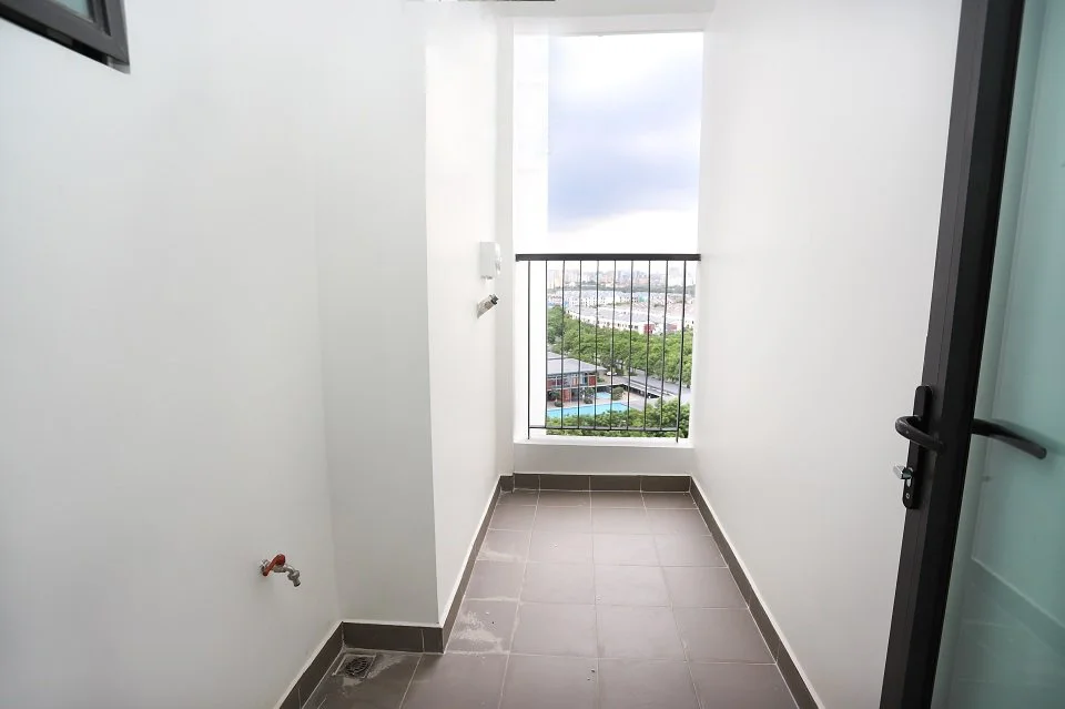 loggia phơi đồ the zen residence