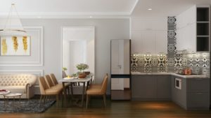 Cho thuê chung cư The Zen 1 phòng ngủ