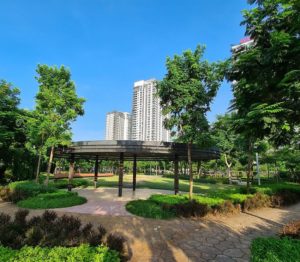 Không gian xanh chung cư Gamuda