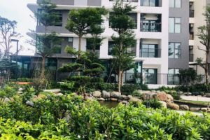 Sân vườn tầng 5 zen residence