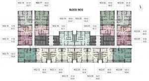 mặt bằng tòa no2 chung cư hanoi melody residence
