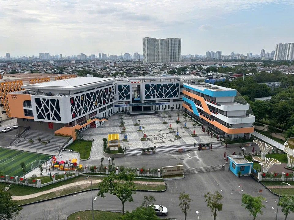 trường chất lượng cao Hoàng Mai trong khu đô thị Gamuda Garden
